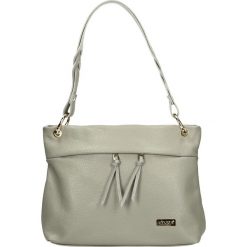 Torba - 100-22-M D GR. Czarne torebki klasyczne damskie marki Venezia, ze skóry. Za 239,00 zł.
