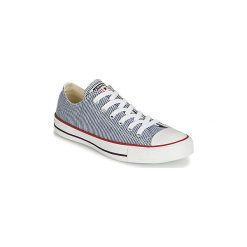 Buty Converse CHUCK TAYLOR ALL STAR STRIPES TEXTILE OX. Niebieskie trampki i tenisówki damskie Converse, bez wzorów, retro, bez zapięcia. Za 349,00 zł.