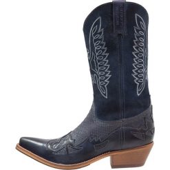 Kentucky's Western Kowbojki i obuwie motocyklowe tint/baltico. Niebieskie botki męskie Kentucky's Western, bez zapięcia. Za 839,00 zł.