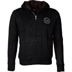 Schott NYC DUNLIN 2 Kurtka przejściowa black. Czarne kardigany męskie marki Schott NYC, m, z materiału. Za 389,00 zł.
