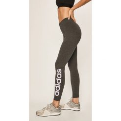 Adidas - Legginsy. Szare spodnie damskie Adidas, s, z elastanu. W wyprzedaży za 99,90 zł.