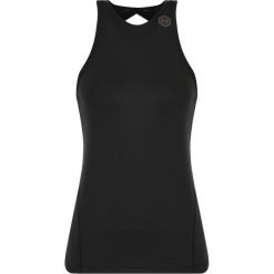 Koszulka techniczna Under Armour UA Rush 1332467. Czarne koszulki damskie polo Under Armour, l, bez wzorów, polo, bez rękawów, bez kaptura. W wyprzedaży za 99,00 zł.