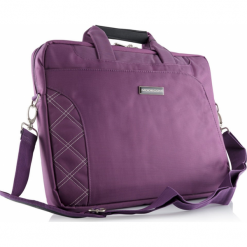 Modecom Greenwich 15.6" fioletowa. Fioletowe torby na laptopa marki Modecom, w paski, z materiału. Za 89,90 zł.