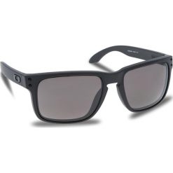 Okulary przeciwsłoneczne OAKLEY - Holbrook OO9102-B5 Steel/Prizm Daily Polarized. Szare okulary przeciwsłoneczne męskie marki Oakley, z tworzywa sztucznego. W wyprzedaży za 649,00 zł.