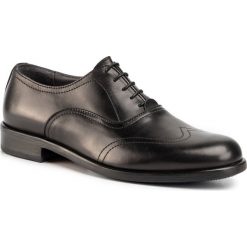 Półbuty POLLINI - PB10063M08UA0000 Nero. Czarne buty wizytowe męskie Pollini, ze skóry. W wyprzedaży za 549,00 zł.