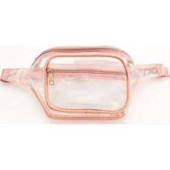 Transparentna saszetka z kieszonką - Beżowy. Brązowe saszetki damskie Reserved, bez wzorów, bez dodatków. W wyprzedaży za 19,99 zł.