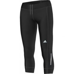 Spodnie sportowe damskie: Adidas Spodnie biegowe Run 3/4 Tight W czarne r. XS (S10293)