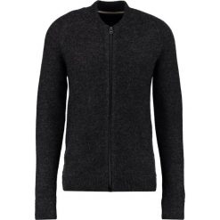Kardigany męskie: Suit INCH Kardigan black melange