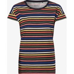 Esprit Casual - T-shirt damski, niebieski. Niebieskie t-shirty damskie Esprit Casual, xxl, z aplikacjami, z bawełny, casualowe, bez kołnierzyka. Za 69,95 zł.