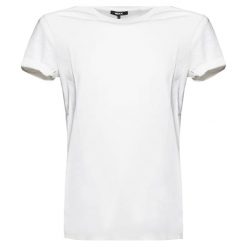 T-shirt w kolorze kremowym. Białe t-shirty męskie Pepe Jeans, Mexx, Pierre Cardin, m, bez wzorów, z bawełny, z okrągłym kołnierzem. W wyprzedaży za 67,95 zł.