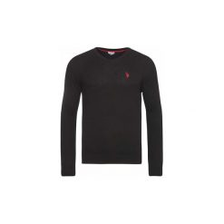 Swetry U.S Polo Assn. Sweter U.S Polo Assn. V-Neck Pullover Black 51894V-199. Czarne swetry klasyczne męskie marki U.S. Polo Assn., s, polo. Za 139,00 zł.