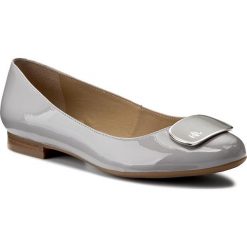 Baleriny damskie lakierowane: Baleriny LAUREN RALPH LAUREN – Camern N88 XZ4W7 XY4W7 XW4RW Chalk Grey