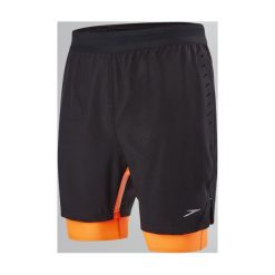 Kąpielówki męskie: Speedo Kąpielówki męskie Lane Hybrid 16 "Watershort Black/Orange r. M (811358C167)