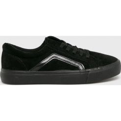 Answear - Tenisówki Kylie Crazy. Czarne trampki i tenisówki damskie ANSWEAR, bez wzorów, z gumy, na sznurówki. W wyprzedaży za 59,90 zł.