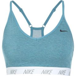 Biustonosze sportowe: Nike Performance PRO INDY SOFT BRA Biustonosz sportowy noise aqua/white/cool grey/black
