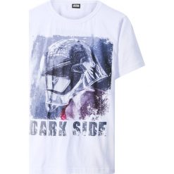 T-shirty chłopięce z nadrukiem: T-shirt „Star Wars” bonprix biały z nadrukiem