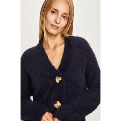 Jacqueline de Yong - Kardigan. Niebieskie kardigany damskie Jacqueline de Yong, s, bez wzorów, z dzianiny. W wyprzedaży za 99,90 zł.