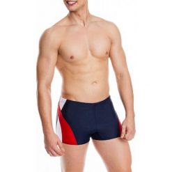 Kąpielówki męskie: Aqua-Speed Kąpielówki męskie Alex granatowo-czerwono-białe r. XXL