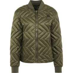 Kurtki damskie: Blauer Kurtka puchowa green cliff
