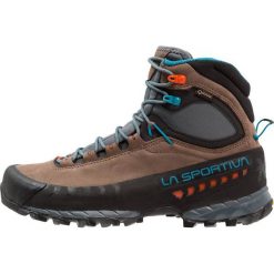 La Sportiva TX5 GTX Buty trekkingowe falcon brown/tropic blue. Pomarańczowe buty sportowe męskie La Sportiva, ze skóry, bez zapięcia, outdoorowe. Za 899,00 zł.