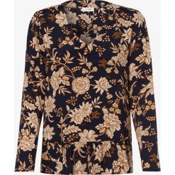 Rich & Royal - Bluzka damska, niebieski. Niebieskie bluzki damskie Rich & Royal, w kwiaty, eleganckie, bez kołnierzyka, bez rękawów. Za 149,95 zł.