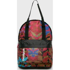 Desigual Sport - Plecak. Czarne plecaki damskie Desigual Sport, bez wzorów, z poliesteru, sportowe. W wyprzedaży za 169,90 zł.