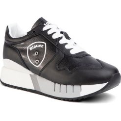 Sneakersy BLAUER - S0MYRTLE02/LEA Black. Czarne półbuty damskie Blauer, ze skóry ekologicznej. W wyprzedaży za 419,00 zł.