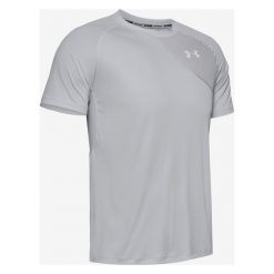 Under Armour Qualifier Iso-Chill Run Koszulka Szary. Szare podkoszulki męskie Under Armour, xl, bez wzorów, z elastanu, z krótkim rękawem. Za 206,95 zł.
