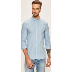 Tommy Jeans - Koszula. Białe koszule męskie Tommy Jeans, s, bez wzorów, z bawełny, eleganckie, button down, z długim rękawem. Za 299,90 zł.