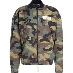 Kurtki męskie: Cayler & Sons PATCHED LOOSE FLIGHT JACKET Kurtka Bomber woodland/orange
