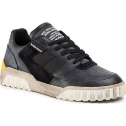 Sneakersy DIESEL - S-Rua Low90 Y02118 P0823 H7819 Black/Castlerock/Gol. Czarne sneakersy męskie Diesel, bez zapięcia. Za 739,00 zł.