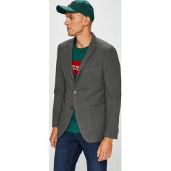 S. Oliver - Marynarka. Szare garnitury męskie s.Oliver BLACK LABEL, s, bez wzorów, z elastanu, casualowe. W wyprzedaży za 299,90 zł.