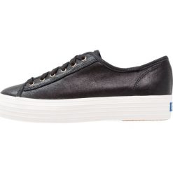 Trampki i tenisówki damskie: Keds TRIPLE KICK METALLIC SUEDE Tenisówki i Trampki black