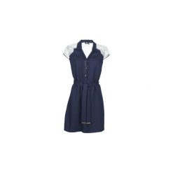 Sukienki krótkie One Step TINA. Niebieskie sukienki damskie marki One Step, bez wzorów, bez kołnierzyka, z krótkim rękawem, krótkie, mini. Za 679,00 zł.
