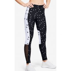 Under Armour HeatGear® Armour Wild Legginsy Czarny Biały. Czarne spodnie damskie Under Armour, xs, bez wzorów, z elastanu. Za 274,95 zł.