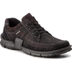 Półbuty JOSEF SEIBEL - Willow 33 14533 JE920 100 Schwarz. Czarne półbuty zamszowe męskie marki Josef Seibel, na co dzień. W wyprzedaży za 299,00 zł.