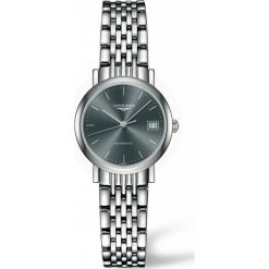 LONGINES ELEGANT L4.309.4.72.6. Szare zegarki damskie marki LONGINES, ze stali. Za 5850,00 zł.