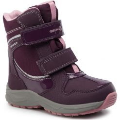 Śniegowce GEOX - J N.Alaska G.B Wpf A J948BA 050FU C8224 M Purple/Pink. Fioletowe śniegowce dziewczęce Geox, bez zapięcia. Za 309,00 zł.