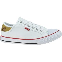 Levi's Stan Buck Lady 222984-733-51. Białe trampki i tenisówki damskie Levi's®, bez wzorów, z tkaniny, bez zapięcia. W wyprzedaży za 179,99 zł.