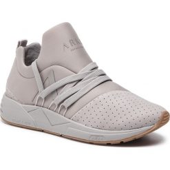 Sneakersy ARKK COPENHAGEN - Raven Nubuck S-E15 ML1430-0021-W Ash Gum. Szare półbuty damskie ARKK Copenhagen, ze skóry. W wyprzedaży za 469,00 zł.