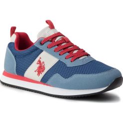 Sneakersy U.S. POLO ASSN. - Talbot3 NOBIL4215S8/HN3 Avio. Niebieskie sneakersy męskie U.S. Polo Assn., na co dzień, bez wzorów, ze skóry ekologicznej, eleganckie, bez zapięcia. W wyprzedaży za 199,00 zł.