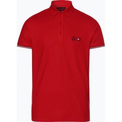 Tommy Hilfiger - Męska koszulka polo, czerwony. Czerwone koszulki męskie TOMMY HILFIGER, s, bez wzorów, polo, bez rękawów. Za 429,95 zł.