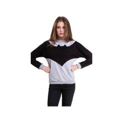 BLUZA NIETOPERZ - SZARA. Szare bluzy damskie marki Heroesque, l, z bawełny. Za 229,00 zł.