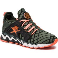 Sneakersy PLEIN SPORT - Runner Tiger S19S MSC1868 STE003N Military 65. Zielone sneakersy męskie Plein Sport, bez zapięcia. Za 1149,00 zł.