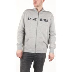Diesel S-Barve-Bro Bluza Szary. Szare bluzy męskie Diesel, s, z haftami, z bawełny. Za 259,95 zł.