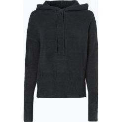 Review - Sweter damski, niebieski. Niebieskie swetry klasyczne damskie Review, l, z dzianiny, z kapturem. Za 129,95 zł.