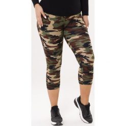 Zielone Legginsy Underemotional. Zielone legginsy damskie Born2be, xl, moro, z dzianiny. Za 19,99 zł.