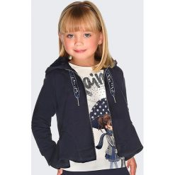 Mayoral - Bluza dziecięca 92-134 cm. Niebieskie bluzy dziewczęce Mayoral, bez wzorów, z elastanu, z kapturem. Za 125,90 zł.