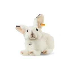 Steiff Maskotka Zając bielak Niklas 32 cm - biały. Białe przytulanki i maskotki Steiff, z materiału. Za 349,00 zł.