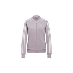 Bluzy dresowe adidas SST Track Jacket. Fioletowe bluzy damskie Adidas, z dresówki, bez kaptura. Za 249,00 zł.